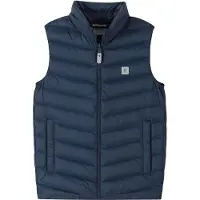 Reima Kid's Fiskari Down Vest Gilet in piumino Bambini (122, blu)