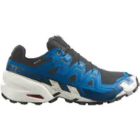 Salomon - Scarpa trail - Speedcross 6 GTX Black/Mykonos Blue per Uomo - Taglia 40 2/3