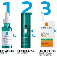 La Roche-Posay Effaclar Az Crema Gel 40ml — Crema gel viso