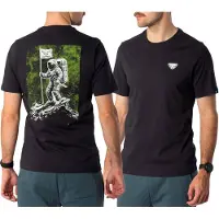 Dynafit Back Graphic Co T-Shirt T-shirt Uomo (S, nero)