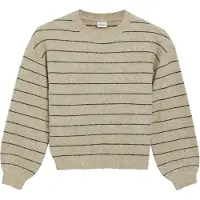 s.Oliver Pullover sabbia / nero
