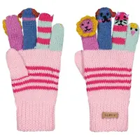 Barts Kid's Puppet Gloves Guanti Bambini (5, rosa)