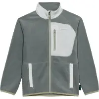 Columbia Kid's Fast Trek V Full Zip Giacca in pile Bambini (L, grigio)