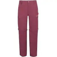 TROLLKIDS Kid's Kjerag Zip Off Pants Pantaloni da trekking Bambini (134, lilla)