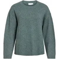Vila Viliga Scollo Rotondo Pullover A Maglia