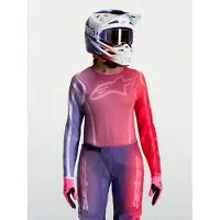 Alpinestars Maglia Stella Fluid Kepler 2027 Purple Rouge Red