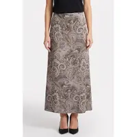 Guess Marciano GUESS Alanis Midi Skirt Floral Paisley Taupe Taglia: 38 | Minigonne Outlet | Donna | Nero