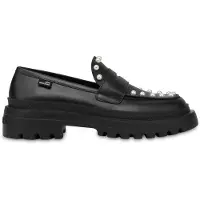 Moschino Her Love Calfskin Loafers Black Taglia: 37 | Mocassini Outlet | Donna | Nero