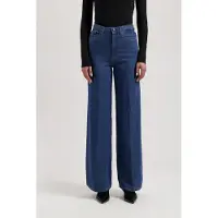 MUD Jeans Sara High Loose Flow Stone Indigo Taglia: W27L34 | Pantaloni Outlet | Donna | Blu