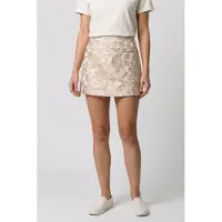 And Other Stories & Other Stories Pa Chris Jacquard Skirt Beige Taglia: 36 | Minigonne Outlet | Donna | Marrone