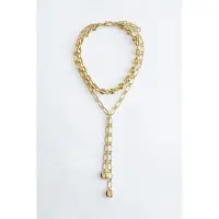 And Other Stories & Other Stories P Umi Drop Necklace Gold Taglia: OS | Collane Outlet | Donna | Giallo