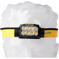Nitecore UT6 UHE LED Trail Running torcia frontale, Black, 1600 lumen