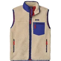 Patagonia Classic Retro-X Vest Gilet in pile Uomo (XS, beige)