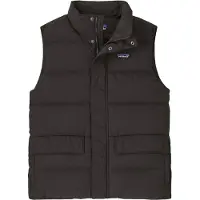 Patagonia - Giacca senza maniche isolante in piumino naturale - M's Sisar Down Vest Black per Uomo in Nylon - Taglia L - Nero