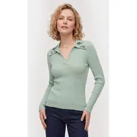 And Other Stories & Other Stories Pa Dorra Polo Green Taglia: M | Maglie a manica lunga Outlet | Donna | Verde