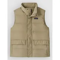 Patagonia Sisar Down Vest Gilet in piumino Uomo (M, beige)