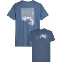Icebreaker - T-shirt in lana merino - M Merino 150 Tech Lite SS Tee Pure Altitude Dawn - Taglia M - Blu