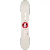 Burton - Snowboard all-mountain - Process Flying V Good Dog 2027 in Legno - Taglia 157 cm - rosso