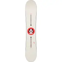 Burton - Snowboard all-mountain - Process Good Dog 2027 in Legno - Taglia 162W cm - rosso