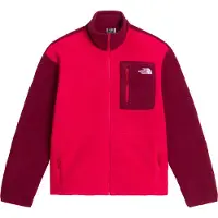 The North Face Women's Yumiori Full Zip Giacca in pile Donna (S, rosso)