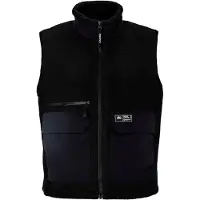 SCOTT Women's Vest Escape Heritage Pile Gilet in pile Donna (M, nero)