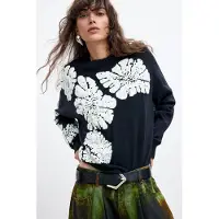 Desigual , Maglione jacquard M. C. Lacroix, Donna, Nero, M