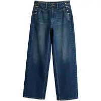 Desigual , jeans regular, Donna, Cotone, Blu, 36
