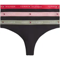 Tommy Hilfiger Underwear String cachi / rosa antico / rosso / nero