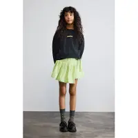 Desigual , felpa con cuciture logo, Bambini, Cotone, Nero, 11/12