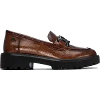 Xti per donna. 14625802-TAUPE Scarpe 146258 marrone (36), 3 a 5cm, Nessuno, Casual, Classico, Pelle verniciata