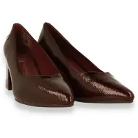 Xti per donna. 14620502-BURDEOS Scarpe 146205 granata (39), 5 a 8cm, Nessuno, Casual, Classico, Pelle verniciata