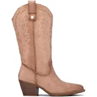 Xti per donna. 14610202-BEIGE Stivali 146102 beige (36), 5 a 8cm, Cerniera, Casual