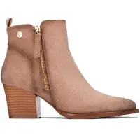 Xti per donna. 14610301-BEIGE Stivaletti 146103 beige (41), 5 a 8cm, Cerniera, Casual