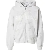 Adidas Originals Giacca di felpa 'AOA' grigio scuro / grigio sfumato / offwhite