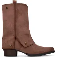 Xti per donna. 14647801-TAUPE Stivaletti 146478 taupe (38), 3 a 5cm, Cerniera, Casual