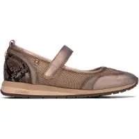 Carmela per donna. 16435302-PLOMO Ballerine di Pelle 164353 grigio (39), 1 a 3 cm, Velcro, Casual