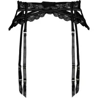 Hunkemoller Reggicalze nero