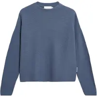 Armedangels Women's Merinaa Links Links Sweater Maglione Donna (L, blu)