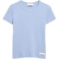 Armedangels Women's Kardaa T-shirt Donna (XL, blu)