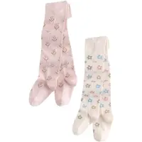 Next Collant 'Rich' azzurro / marrone / rosa antico / bianco