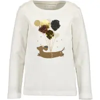 Blue Seven Maglietta beige chiaro / marrone / oro / offwhite