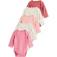 Next Tutina / body per bambino écru / pesca / rosa