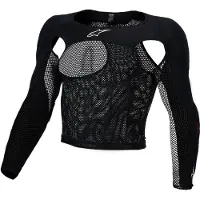 Alpinestars Top Protettivo Bionic Race Black, Taglia: XXS