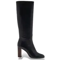 Ba&sh per donna. 2H22CIRY Stivali in Pelle Ciry nero (38), 3 a 5cm, Crosta, Nessuno, Casual