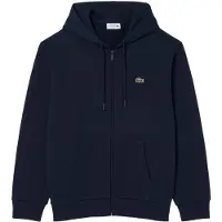 Lacoste Felpe con cappuccio Sweatshirt zippé à capuche en molleton uomini - Marine - EU XL