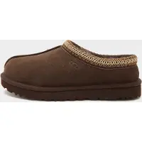Ugg per donna. 1174470 Pantofole in pelle Tasman II marrone scuro (36), Basso, Camoscio, Nessuno, Homewear