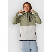 Rip Curl Anti Series Departed Zip Through Giacca in pile Uomo (L, olivia)