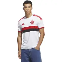 Adidas Maglia funzionale 'CR Flamengo 26' rosso sangue / nero / bianco