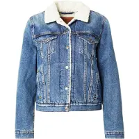 Levi's Giacca di mezza stagione 'Original Sherpa Trucker' blu denim