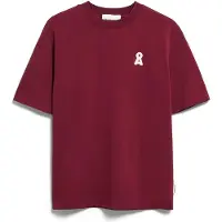 Armedangels Women's Tarjaa ŠEmbro T-shirt Donna (M, rosso)